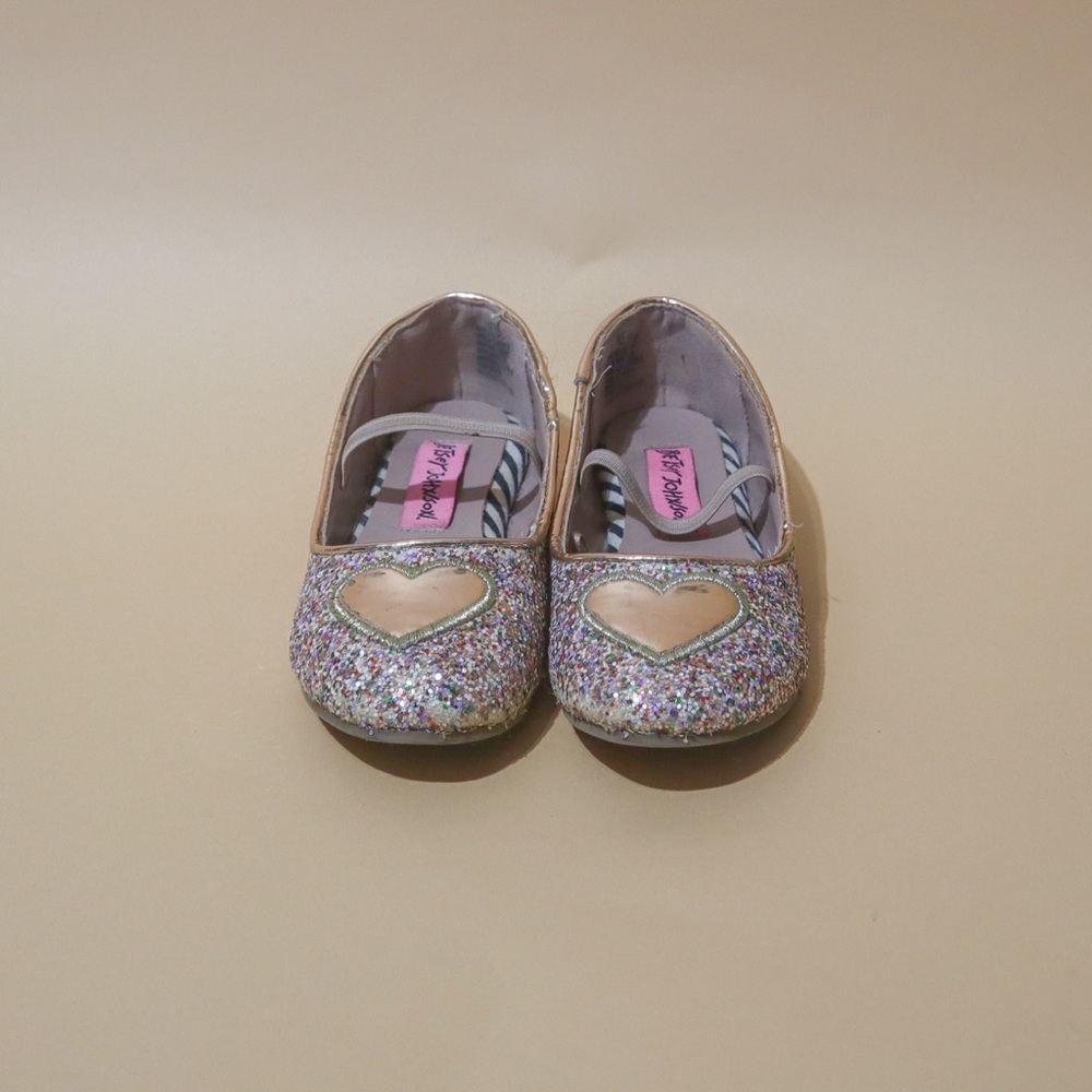 Glittery Pink Flats